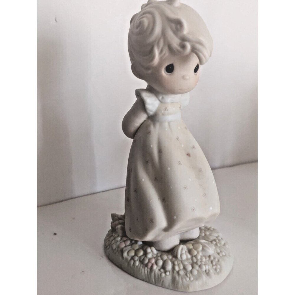 Samuel Butcher Precious Moments Enesco 1986 Figurine "Autumn's Praise"